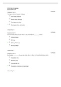 PSYC 3003 Midterm Exam Week 6 – Question and Answers