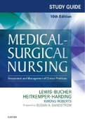 Medical Surgical Nursing 10th-Edition Lewis Test Bank.