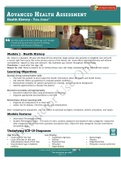 NURS 612 Shadow Health All Modules Cases-Advanced Health Assessment