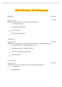 PSYC 304 Week 7 Quiz with Answers (VERIFIED)