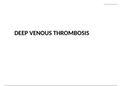 Deep Venous Thrombosis