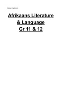 Asem, taal & film study (Afrikaans)