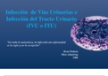 IVU Infección de Vías Urinarias o infeccion del tracto urinario