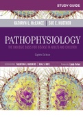 Study Guide for Pathophysiology 8th Edition The Biological Basis for Disease in Adults and Children by McCance and Huether