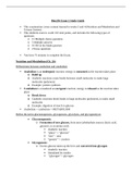 Bios256 Exam 2 Study Guide