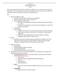 Nursing 3 Exam 2 focus points (With 100%orrect Answers)
