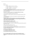 PSY 520 TOPIC 4 EXERCISE, CHAPTER 9, 10, 11 AND 12 ANSWERS