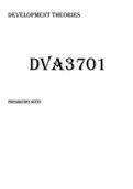 DVA3701 NOTES PACKS