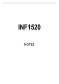 INF1520 Summarised Study Notes