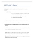RST1501 Summary Notes Study Unit 1 - 8