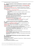 NURSING NUR257 PROFESSIONAL NURSING II Final Exam Study Guide