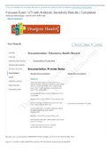 Shadow Health Focused Exam:UTI With Antibiotic Sensitivity _ Documentation.