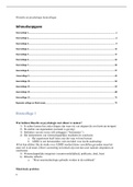 Uitgebreide samenvatting van colleges/boek/artikelen filosofie en psychologie (2e jaar)