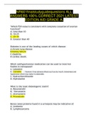 NR601finalstudyguidequestions ALL ANSWERS 100% CORRECT 2021 LATEST EDITION AID GRADE A+
