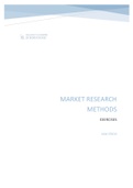 Summary Exercises Market Research Methods