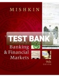 TEST BANK ECONOMICS OF MONEY, BANKING AND FINANCIAL MARKETS 9TH EDITION FREDERIC S. MISHKIN