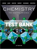 TEST BANK RANDOM PEOPLE - CHEMISTRY_THE CENTRAL SCIENCE