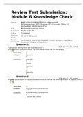 NURS-6501C-24, NURS-6501N-24 Module 6 Knowledge Check