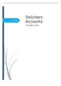 Full Solicitors Accounts LPC Notes