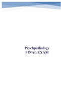 NRNP-6635-9 NRNP-6635F-9-Psychpathology FINAL EXAM