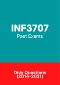 INF3707 - Past Exam Papers (2014-2021).