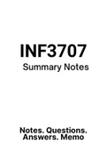 INF3707 - NOtes for Database Design And Implementation (2023)