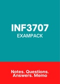 INF3707 - EXAM PACK (Questions and Answers)(+Study Notes)