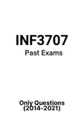 INF3707 - Past Exam Papers (2014-2021)