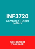 INF3720 - Tutorial Letters 201 (Merged) (2004-2020) (Questions&Answers)