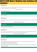 Exam (elaborations) MATH 225N Week 4 Statistics Quiz Solutions Fall 20202021 