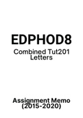 EDPHOD8 - Combined Tut201 Letters (2015-2020)