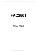 FAC2601 EXAM PACK 2021.