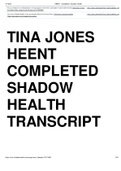 Tinajones comprehensive Shadow health and case studies detailed for success(ALL GRADED A )