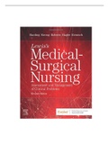 Lewis Medical Surgical Nursing 11th Edition Test Bank By Harding_2020 | 68 Chapters of Answers and Explanation