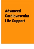 Advanced Cardiovascular Life Support 