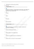 CWV 101 Topic 6 Quiz. Questions And Answers 100%