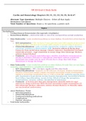 NR324 / NR 324: Adult Health I Exam 2 Study Guide (Latest 2021 / 2022) Chamberlain College of Nursing