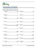  1 HESI A2 Math Study Guide: Math Volume Conversion Worksheets Hesi A2 Resources