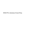 RSK3701_Summary-Exam-Prep.