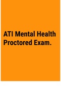 Exam (elaborations) ATI_Mental_Health_Proctored. 