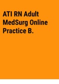 Exam (elaborations) ATI_RN_Adult_MedSurg_Online_Practice_B. 