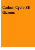 Exam (elaborations) Carbon_Cycle_SE_Gizmo. 