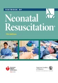 Textbook of Neonatal Resuscitation NRP 7th Edition Test Bank