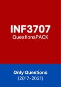 INF3707 - Exam Questions PACK (2017-2021)