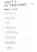 Mathematics - Complete Study Guide - Fractions, Equations and Inequalities