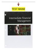 Test Bank - Finance - Intermediate Financial Management  13ED by Eugene F. Brigham  Phillip R. Daves>> All Chapters included<<