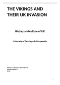 Invasiones de los Vikingos en Inglaterra, historia. Viking invansions in UK , culture and history of UK