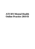ATI RN Mental Health Online Practice B.