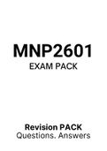 MNP2601 - EXAM PACK (2022)