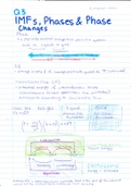 Intermolecular Forces: Liquids, Solids, and Phase Changes (Lecture Notes)